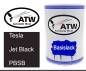 Preview: Tesla, Jet Black, PBSB: 500ml Lackdose, von ATW Autoteile West.